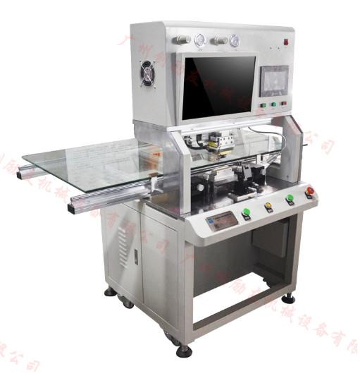 610DH LCD Bonding Machine , Lcd Flex Cable Repair Machine With Tab Cof Acf Tape Pulse Heat