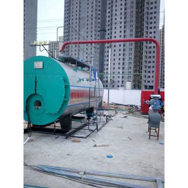 Horizontal 3 Pass Industrial Steam Boilers For Paper Box Carton Factory