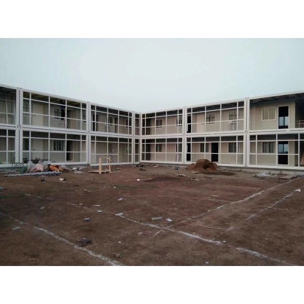 Rust Proof Steel Frame Prefab Homes , Commercial Prefabricated Steel House
