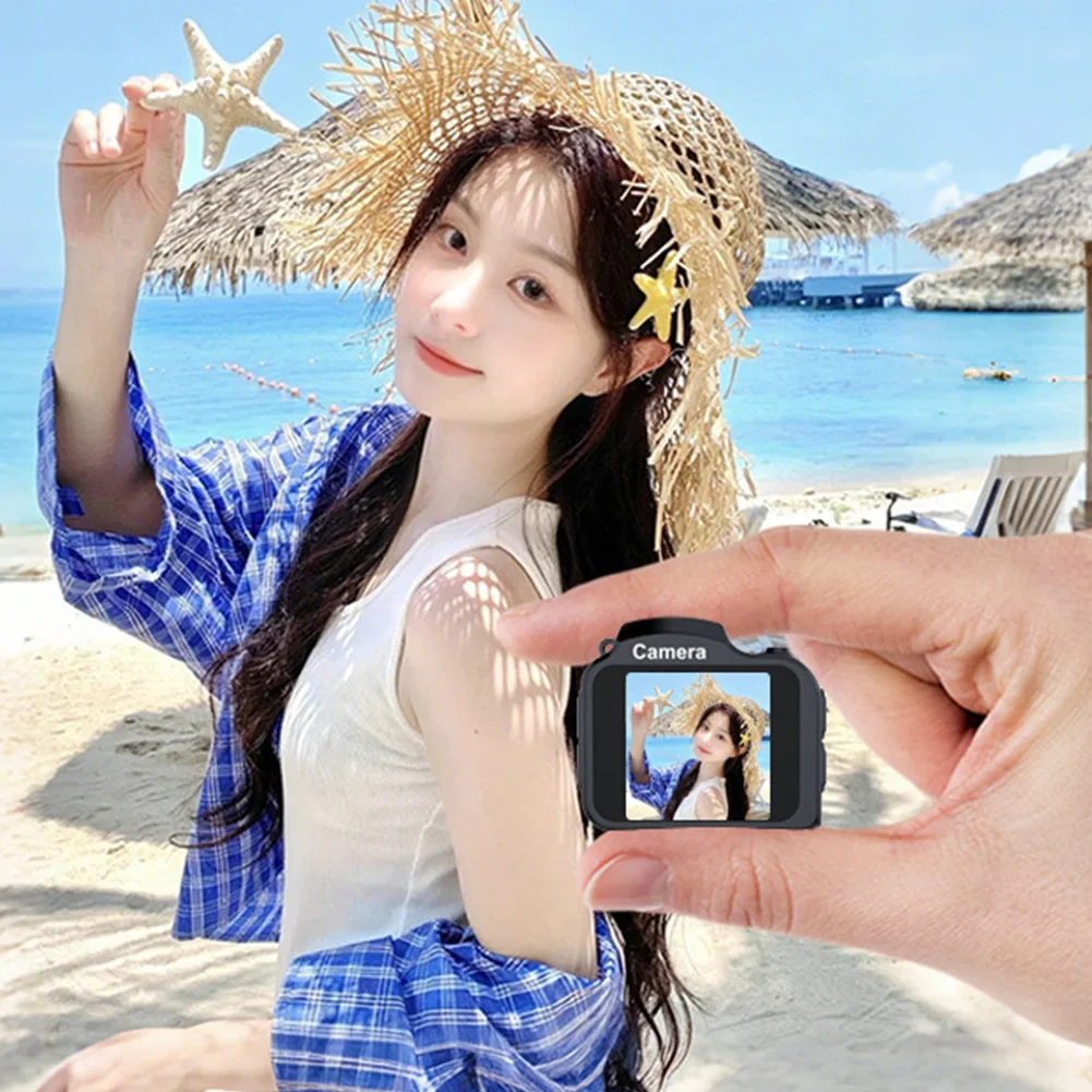 HJD-02 4K Digital Camera 64MP Portable Small Camera 1.54inch For Kids Students