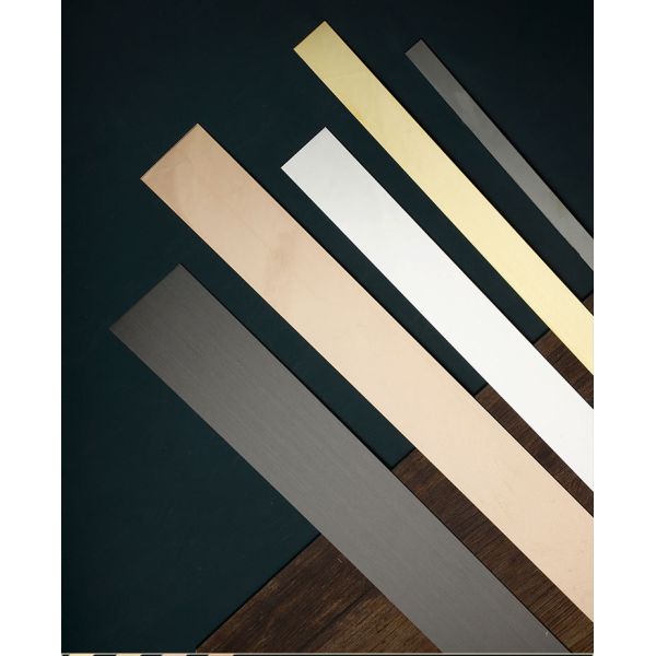 Jinhengsteel Wall Decorative Flat Tile Trims Metal Strips Stainless Steel