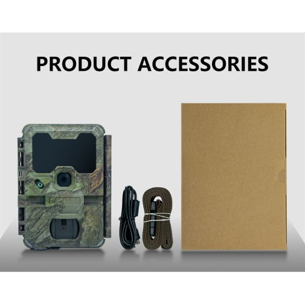 WIFI охотничьи камеры OEM/ODM KW866 водонепроницаемая IP67 512GB Хранилище 32MP 4K 0.1s стрелка скорость охотничьей камеры