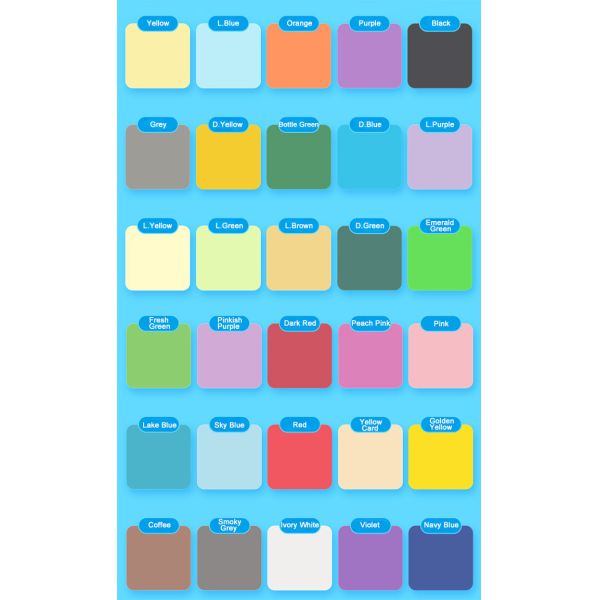230gsm Multicolor Kids Craft Colored Cardstock Paper