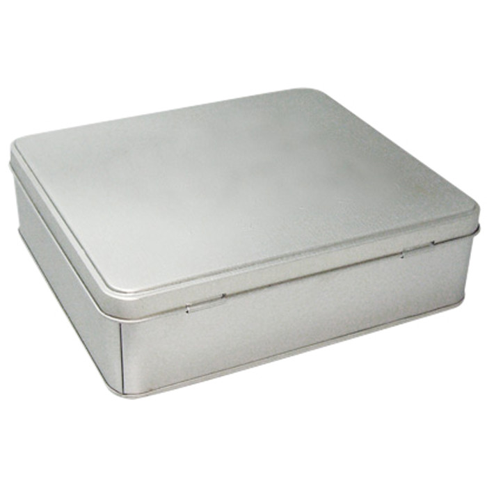 Food Grade Airtight Rectangular Tin Box For Candy / Cookie / Mint