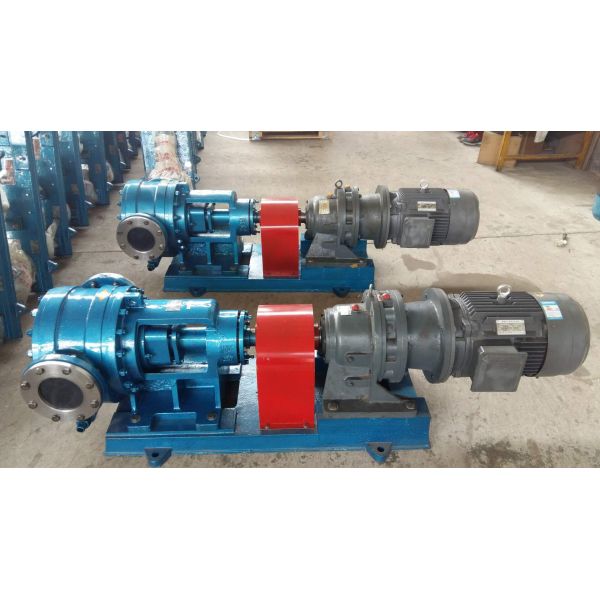 Motor Drive Internal Gear Pump For Lubrication Resin Rubber Asphalt Transfer