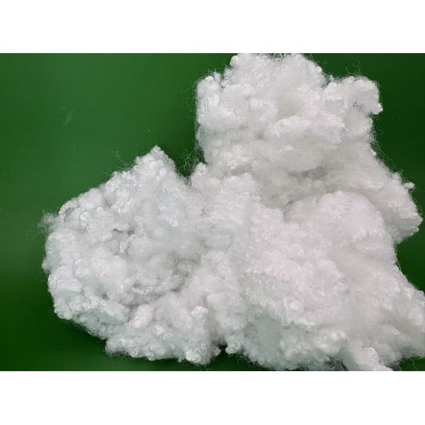 HOLLOW CONJUGATED SILICONIZED PSF POLYESTER STAPLE FIBER A GRADE WITH GOOD RESILIENCE AND HIGH TENACITY,7D*64MM,VIRGIN
