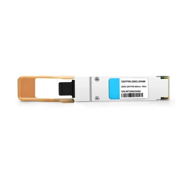 Comelink QSFP56-200G-SR4M 200G QSFP56 SR4 PAM4 850nm 100m MTP/MPO APC OM3 FEC Optical Transceiver Module