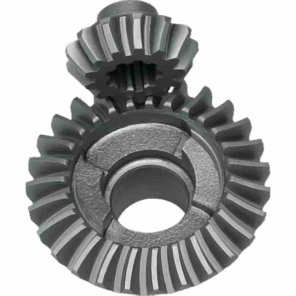 Steel Transmission Gear With Zero Degree Helical Angle Custom Industrial Gears Drawing Number LD01/02