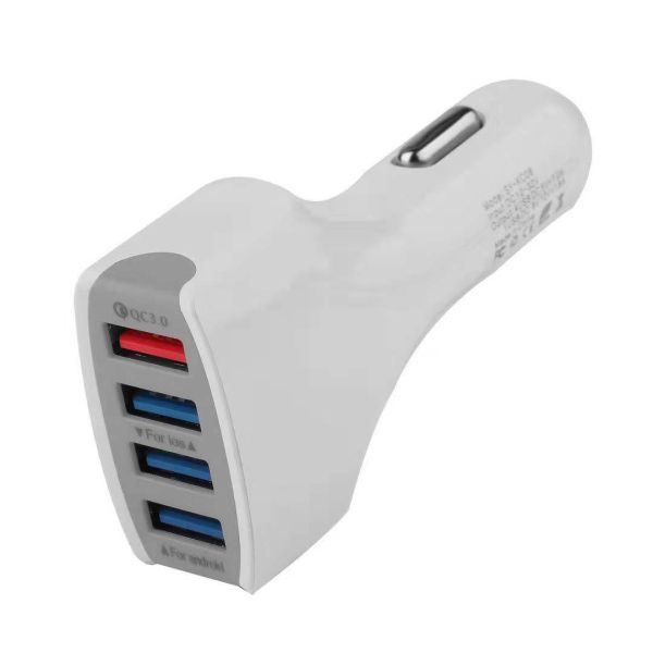 7A 4 USB CAR CHARGER  Universal Compatible USB CAR CHARGER for all electronics cheap price
