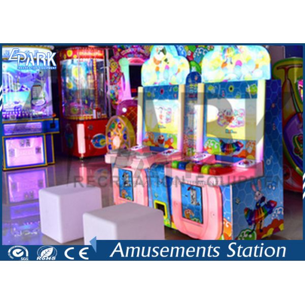 Coin Pusher Arcade Video Game Machine Piano Simulator For Children