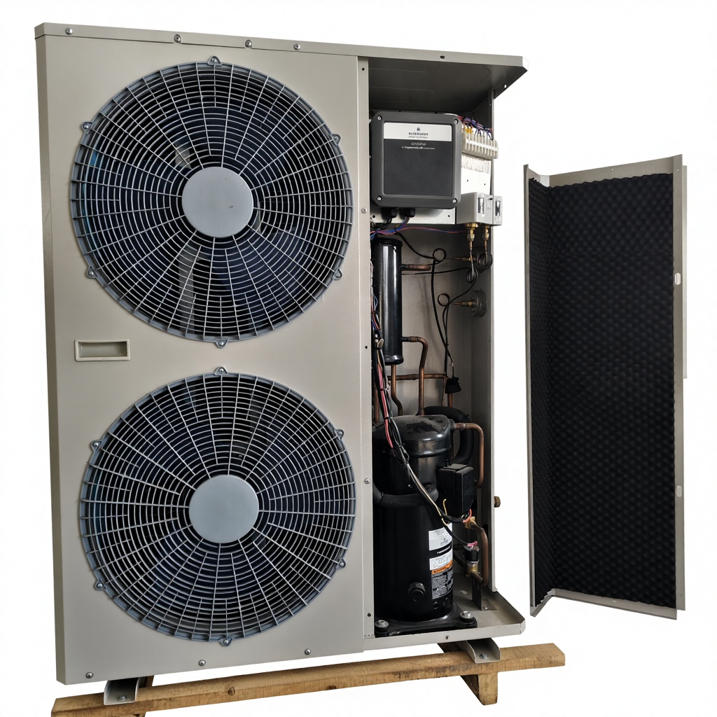 220V R404a  Air-Cooled Freezer with Copeland Screw l Compressor | Energy-Saving Condensing Unit for Commercial Cold Storage