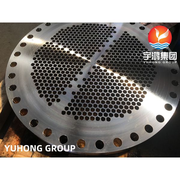 ASTM A182 F316L Stainless Steel Tube Sheet  Tubular heat exchanger