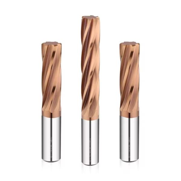 精密加工用固体ウルグメンカービッドCNC直線溝リバー 直径1~20mm 銅材料