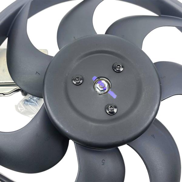 Ventilador de arrefecimento com segurança de fusível incorporada para radiador auxiliar AUDI Q7