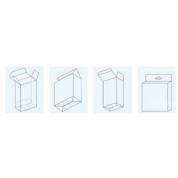 коробка бумаги искусства 400g косметическая упаковывая для бутылок эфирного масла ароматности 10ml