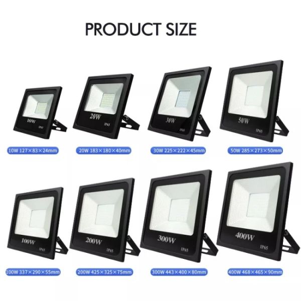 500W Outside LED Flood Lights IP65 Aluminum Waterproof Flood Light