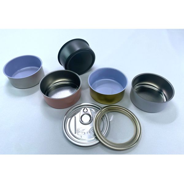 Пустая консервная банка для упаковки для сорняков D65x30mm 80g объем OEM печать