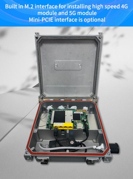 IP67 Waterproof 1800Mbps Wireless Outdoor CPE IPQ6000 Chipset 4G 5G CPE Router