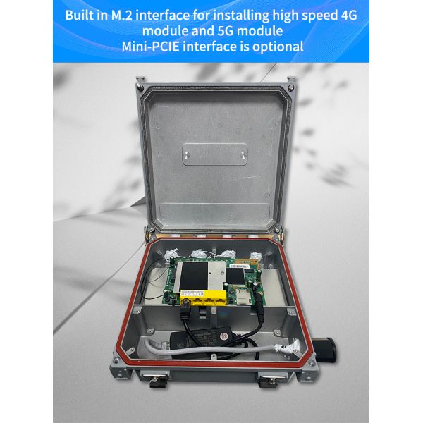 Outdoor Wifi 5G CPE Router Waterproof Dual Band Long Range Gigabit With POE
