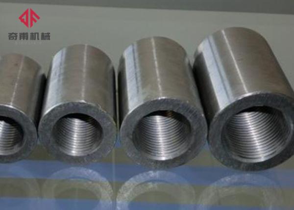 45C Steel Bar Connectors , Mechanical Rebar Splice Connector 2mm Pitch