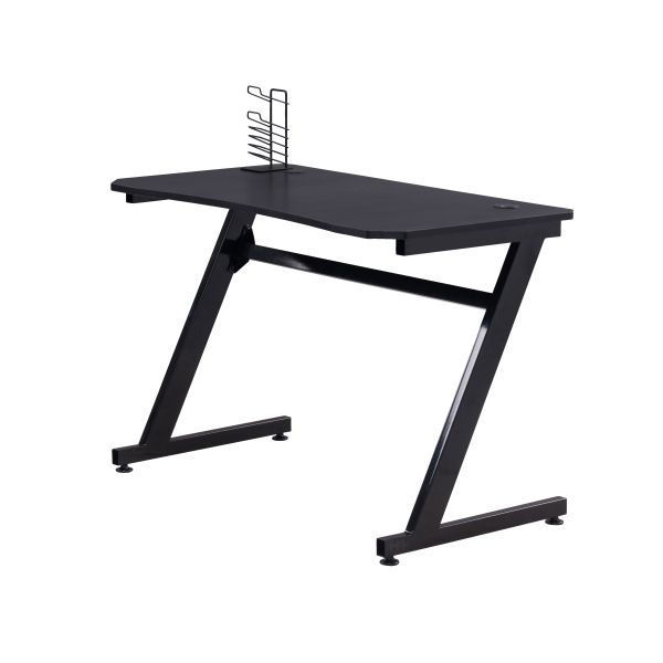 Professional LED Gaming Table PC Desk with Customized Inclined Keyboard Platform