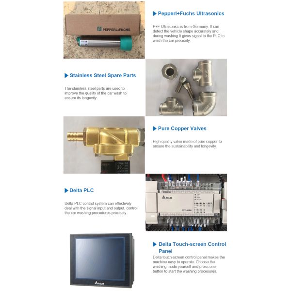 Однорукая 360 градусная вращающаяся машина для стирки автомобилей высокого давления