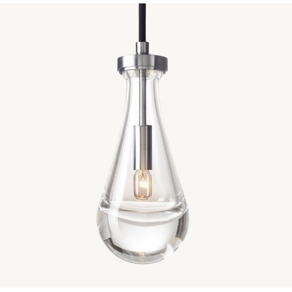 Никель / латунь / бронза подвешенная кухня дождь стекло подвесная освещение