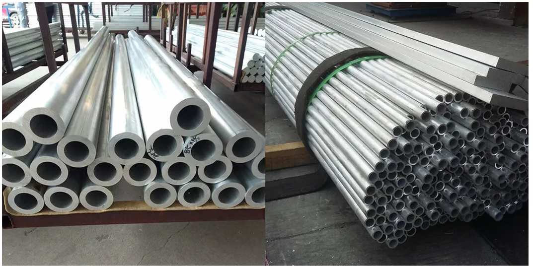 6061-T6 Aluminum Pipe Seamless 50mm OD 5mm Wall Structural Tube ASTM B241