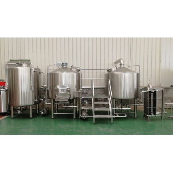 Semi Automatic Brewhouse Equipment Easy Brewing / Mashing Custom Voltage