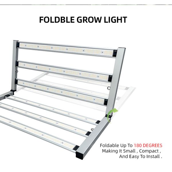 Indoor 4x4 ft Coverage Dimmable Full Spectrum 500W Led Growing Light Bar for Veg Medical Plant