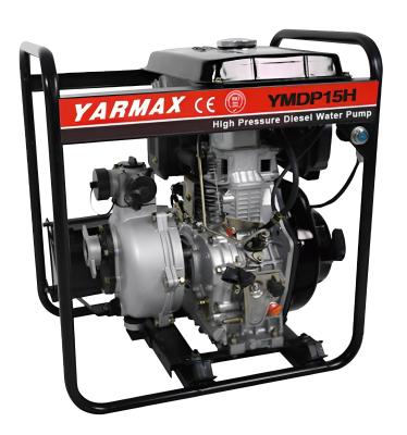 High pressure YMDP15H Single Cylinder 8HP Diesel Engine Water Pump With 4 Stroke