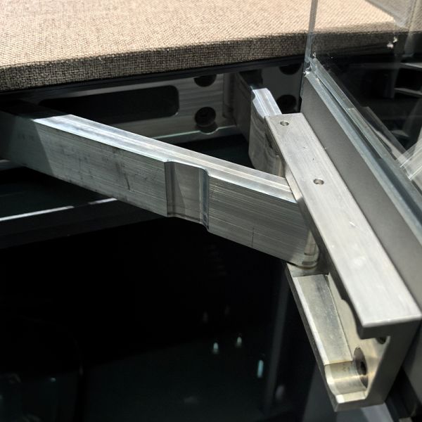 Practical Glass Museum Display Cabinet Museum Exhibit Cases With Humidity Control System