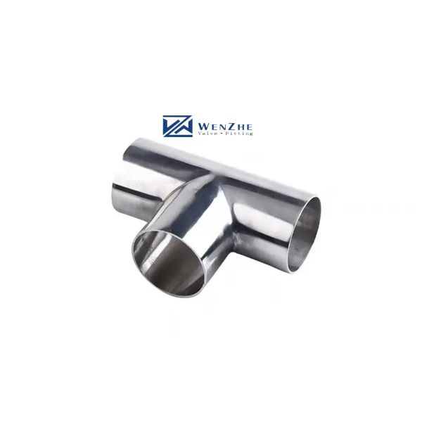 1/4''-4.0'' Size Sanitary Welding Tee Connector Pipe for Industrial SS304/316 Material