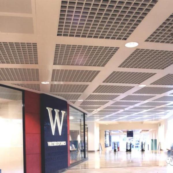 ISO9001 Open Cell Grid Ceiling Powder Coated 150x150 Fireproof Ceiling Panels