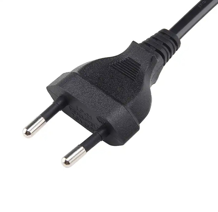 Сертификат VDE Кабель расширения электропровода ЕС 2.5A 250V 2 штифта