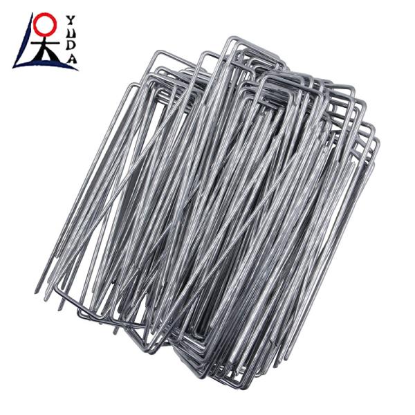 Landscape Sod Garden Staples Grass Fixing Pins Galvanized Staples
