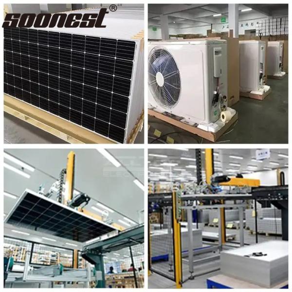 120V 230V Solar Air Conditioner For Home Complete Set Price Solar Thermal Hybrid Air Conditioner Household Air Conditioner