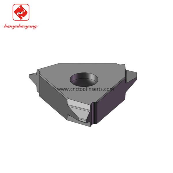 Type de personnalisation non standard - Plaquette de fraisage tournant pour la fabrication de moules 22VERM1.0-40° Série de fraisage Cyclone