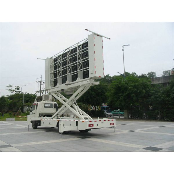 P6 P8 P10 Mobile Led Screen Advertising Trucks SMD 3535 High Contrast Ratio