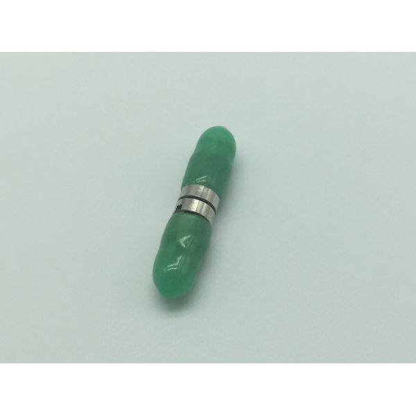 DIN To DIN Simplex Fiber Optic Adapters Singlemode Multimode Metal Body 0.2dB