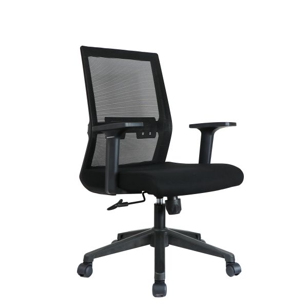Middle Back 620W*565D*1060H Revolving Mesh Staff Chair