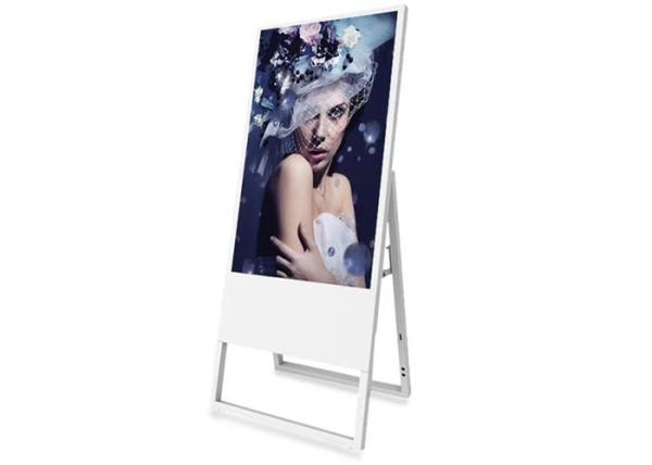 Free Standing 3840X2160 LCD Digital Signage 43 Inch Digital Signage Restaurant Menu