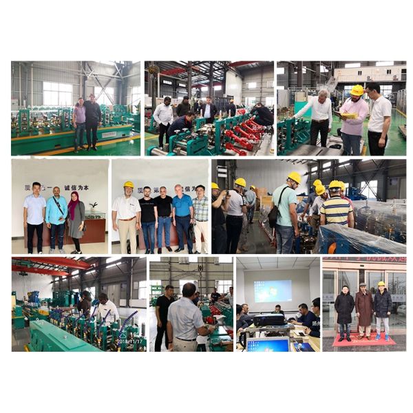 Stainless Steel SS Pipe Making Machine MS Square Tube Steel 1000kw