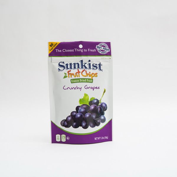 1.2oz Fruit Chips VMPET Stand Up Zipper Bag Resealable Pouch Plastic Packaging