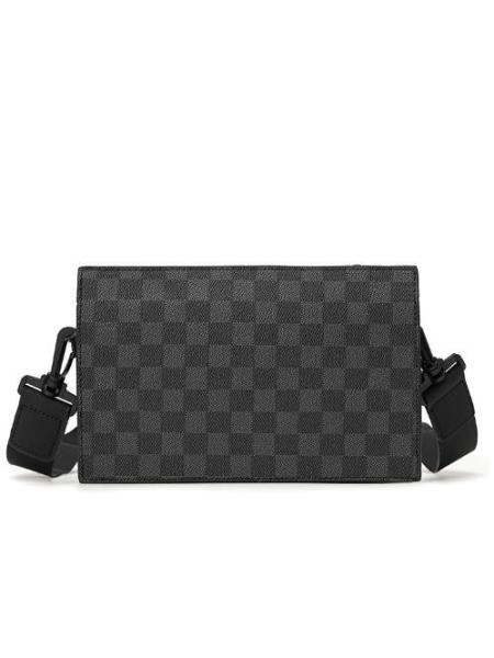 Customizable Single Shoulder Crossbody Bag with Trendy Plaid Design Mother Bag