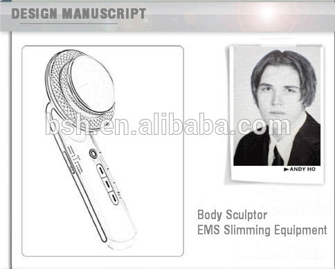 Multi-functional Ultrasonic Body Slimming Cosmetic Massager