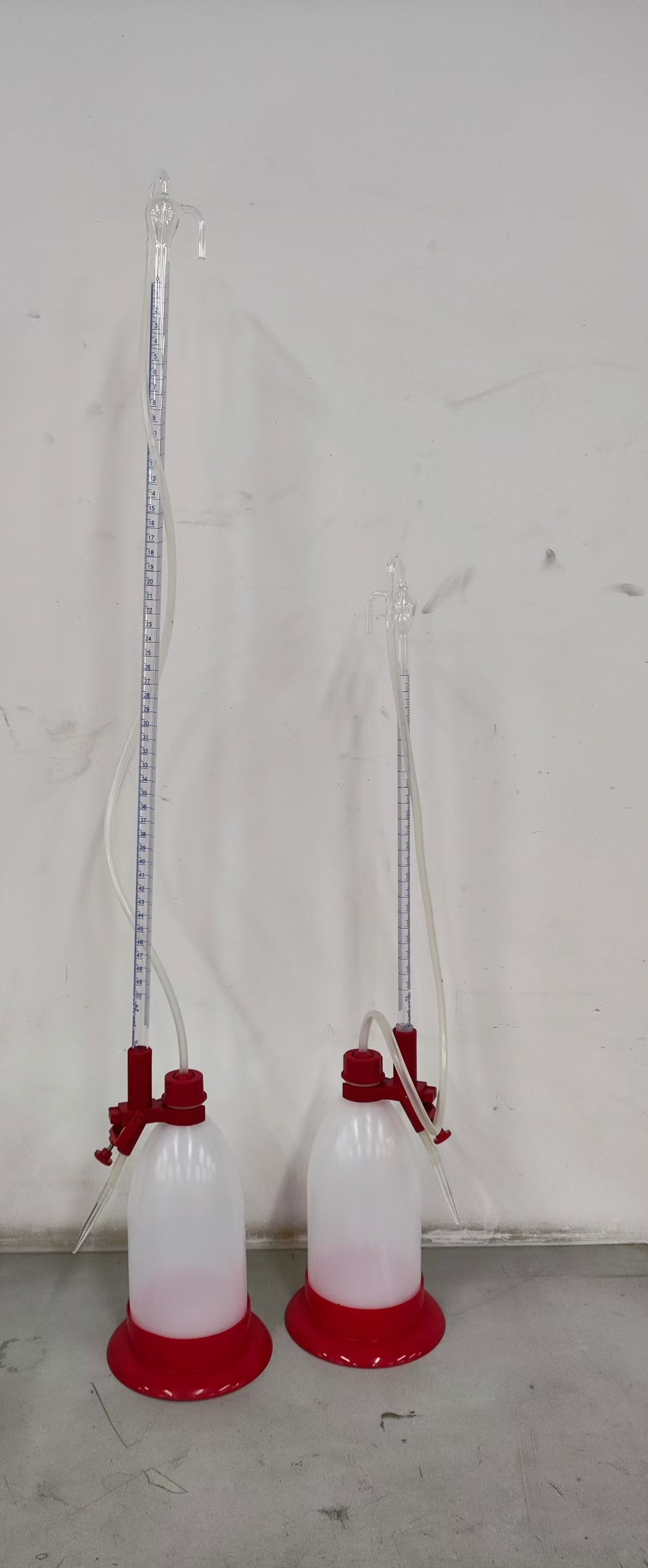 Factory Direct Automatic Burette 10ml 25ml 50ml 100ml Burette with Plastic Bottle Auto Zero Buret