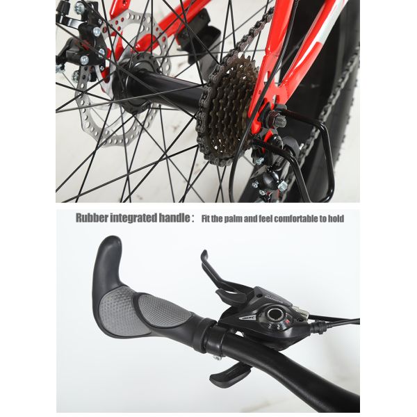 Découvrez le frisson des montagnes enneigées et des loisirs urbains avec un Fatbike personnalisable de 26 pouces