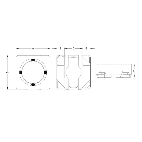 1.2 - 33 UH Surface Mount Power Inductors For Power Supplies 4.0 * 4.0 * 1.2mm