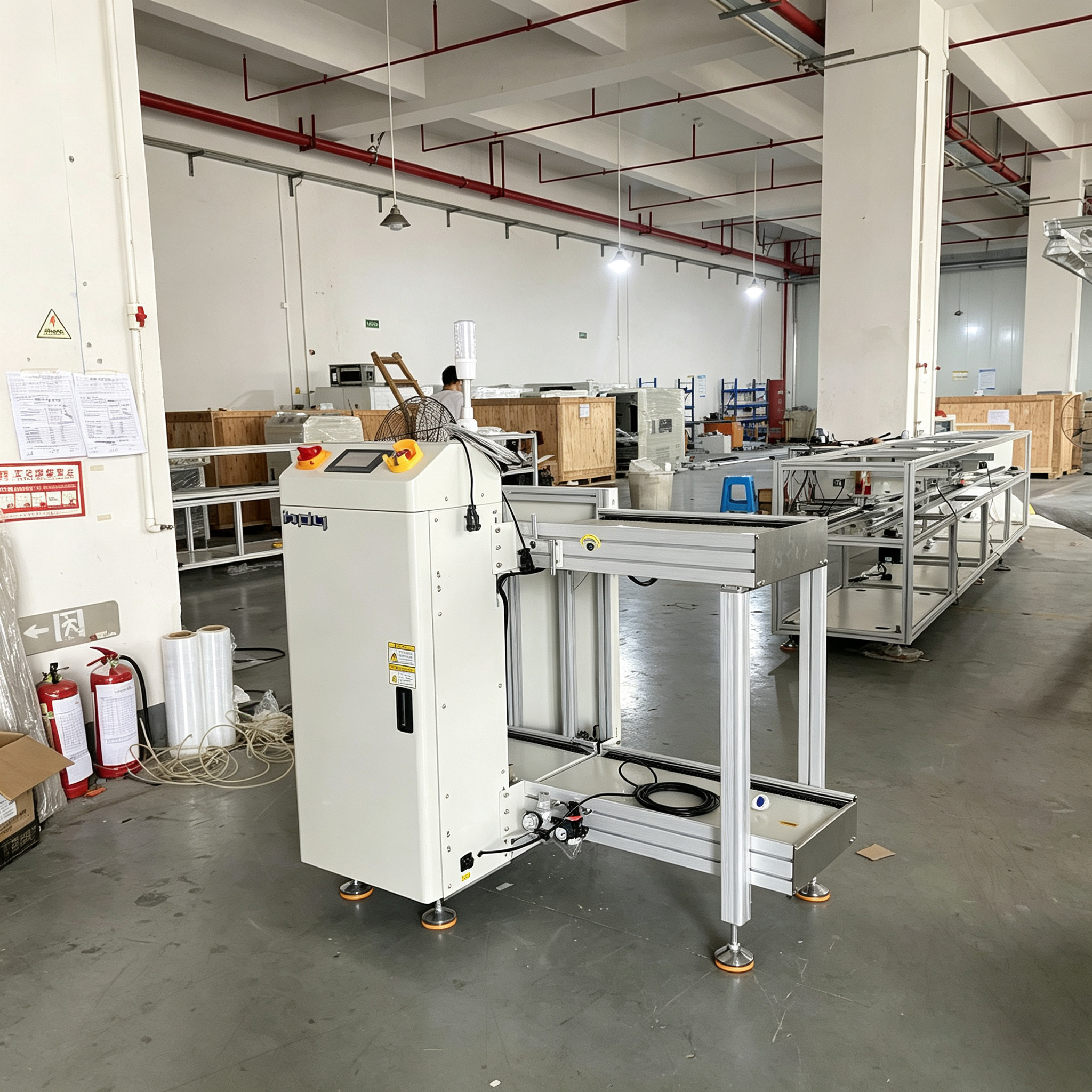 250MM Magazine Automatic PCB Loader For Right To Left SMT Production Line